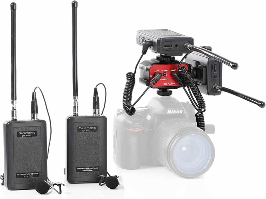 Saramonic Dual Wireless Lavalier Microphone Bundle