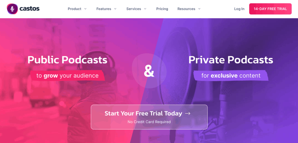 Best podcast hosting platforms: Castos